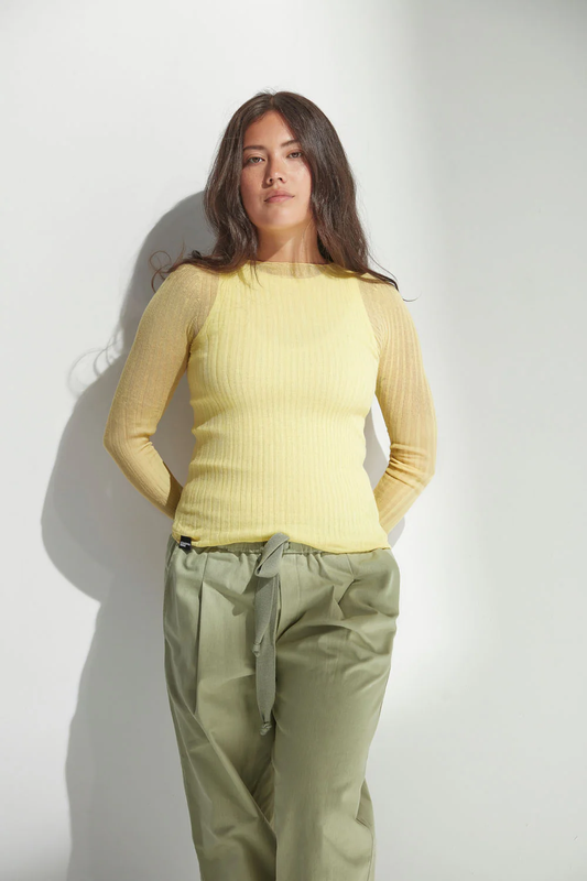 Standard Issue Cotton Tulle Crew - Glimmer