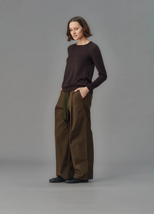 Standard Issue Merino Swing Sweater - Umber