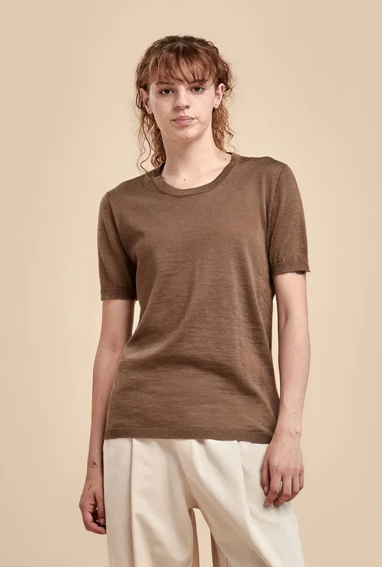 Standard Issue Merino Universal T-Shirt - Truffle
