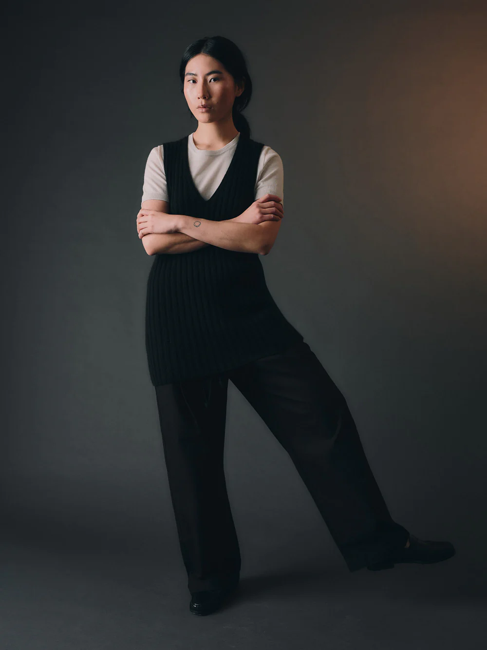 Standard Issue Okewa Rib Vest - Black
