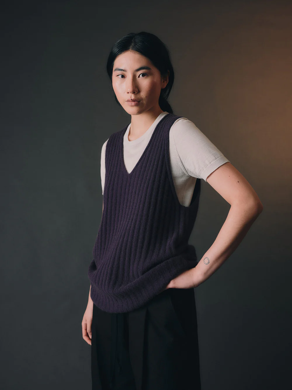 Standard Issue Okewa Rib Vest - Violet