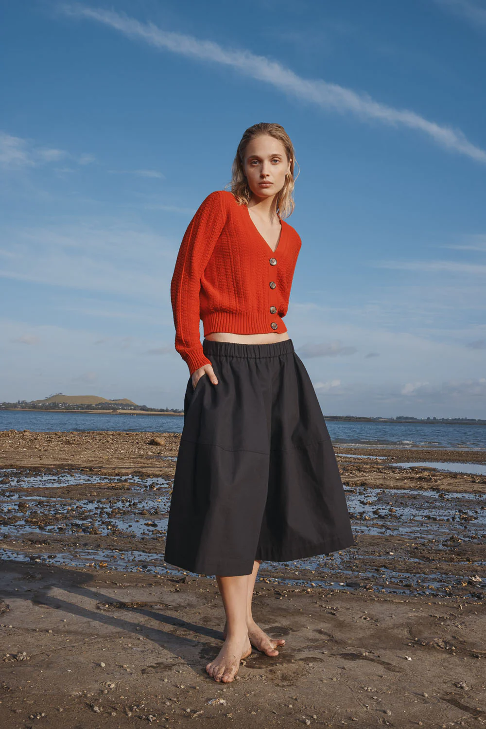 Standard Issue Cotton Grain Cardigan - Lambert