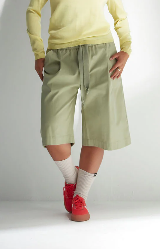 Standard Issue Cotton Broadcloth Universal Bermuda - Laurel
