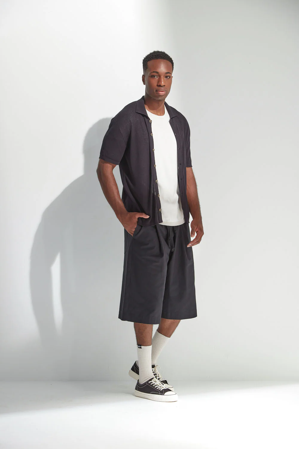Standard Issue Cotton Universal Shirt - Black