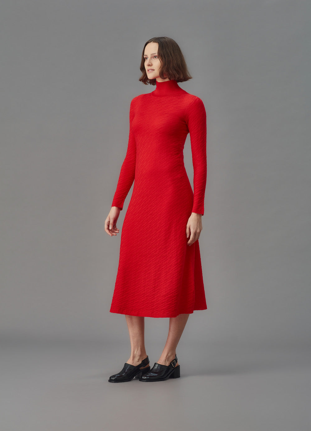Standard Issue Merino Slatch Dress - Ribbon
