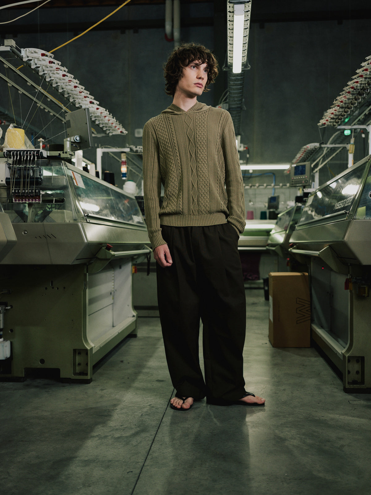Standard Issue Cotton Universal Cable Hoodie - Tankard