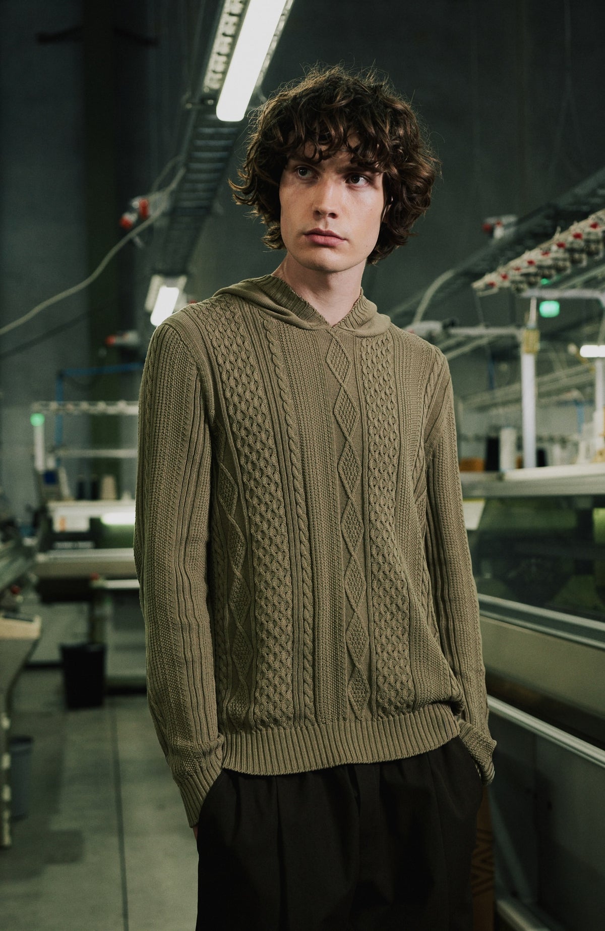 Standard Issue Cotton Universal Cable Hoodie - Tankard
