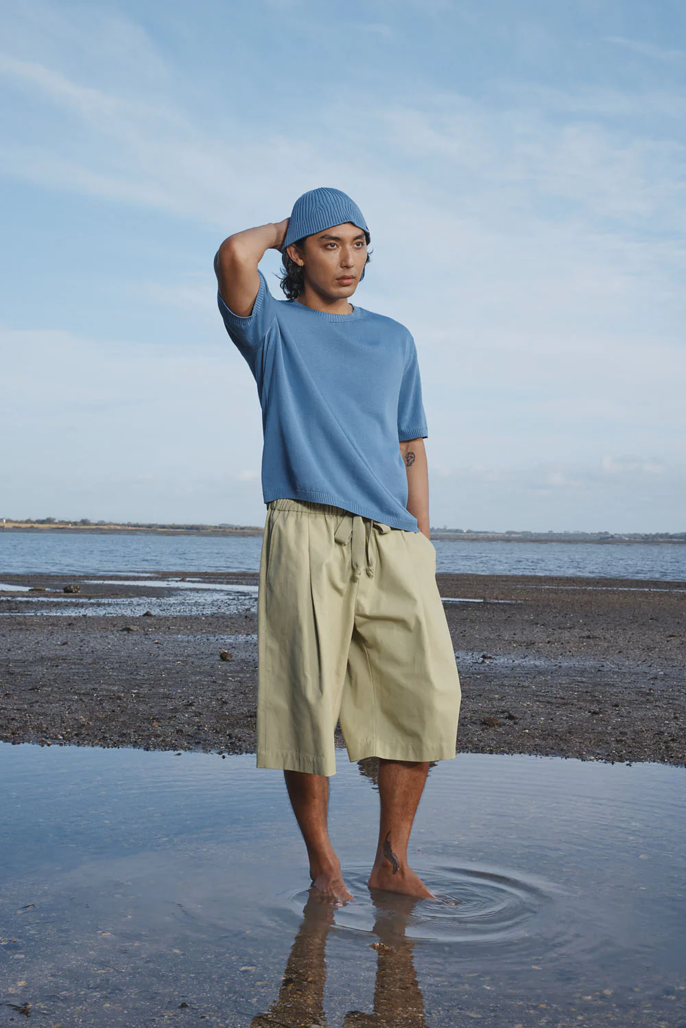 Standard Issue Cotton Relaxed T-Shirt - Pacific