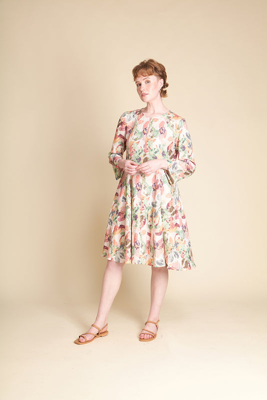 Siren Flare Play Dress - Vintage Floral