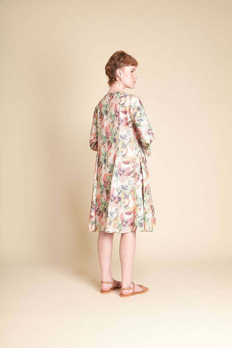 Siren Flare Play Dress - Vintage Floral