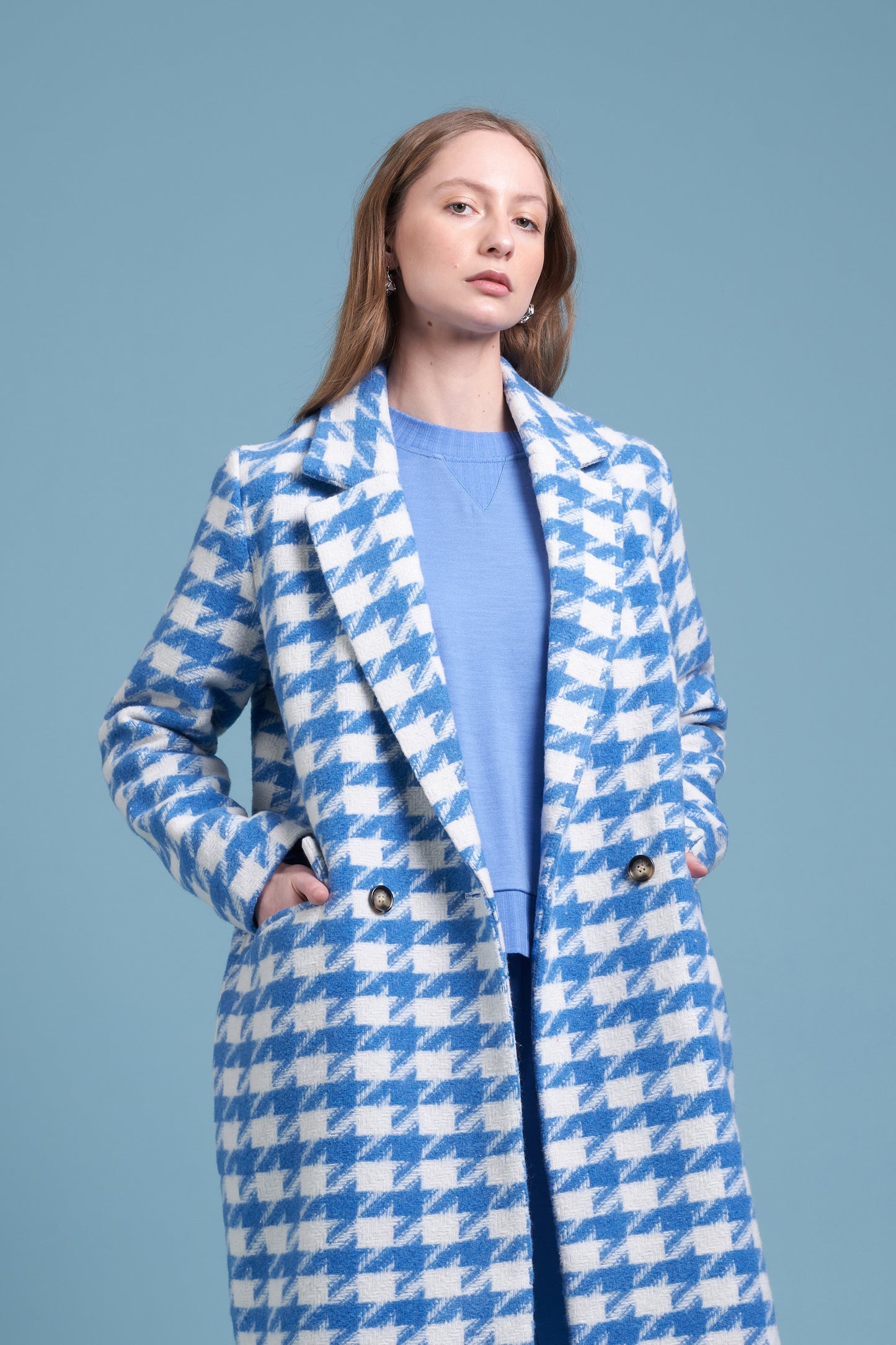 Siren Bluey Coat - Blue