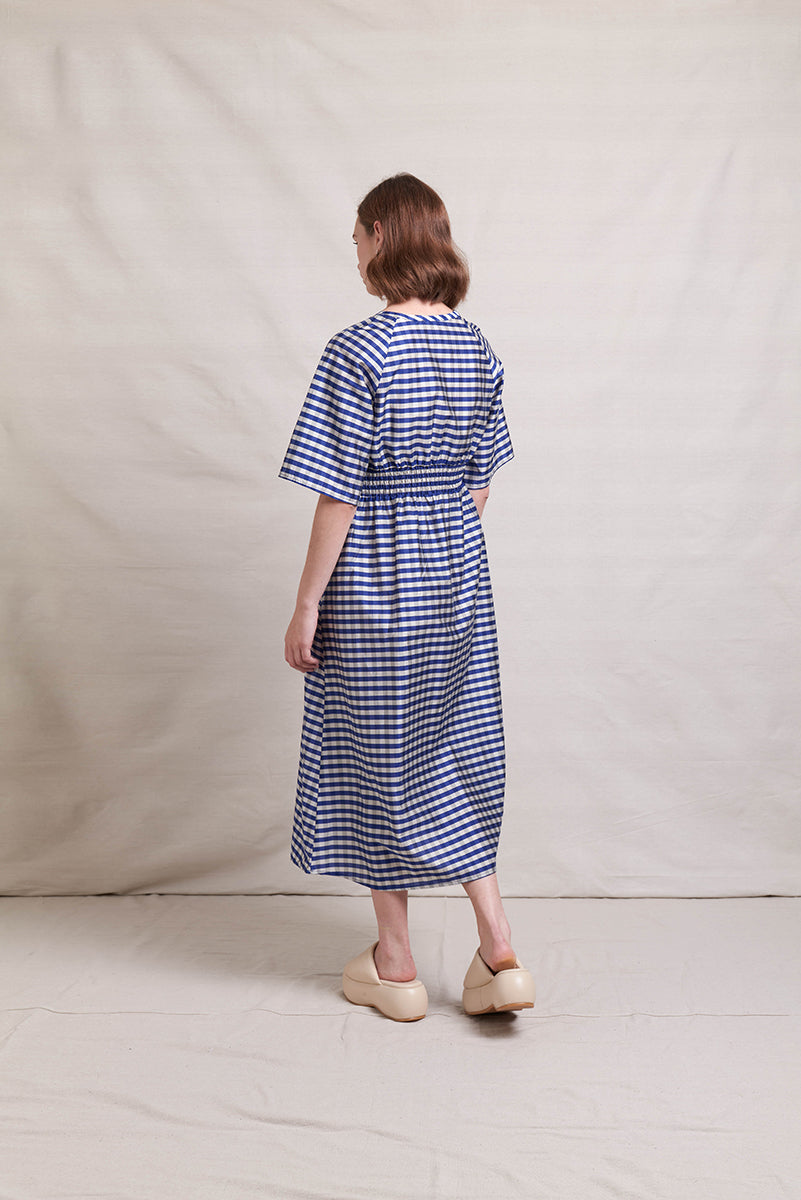 Neris Absolute Pitch Dress - Mazarine Check