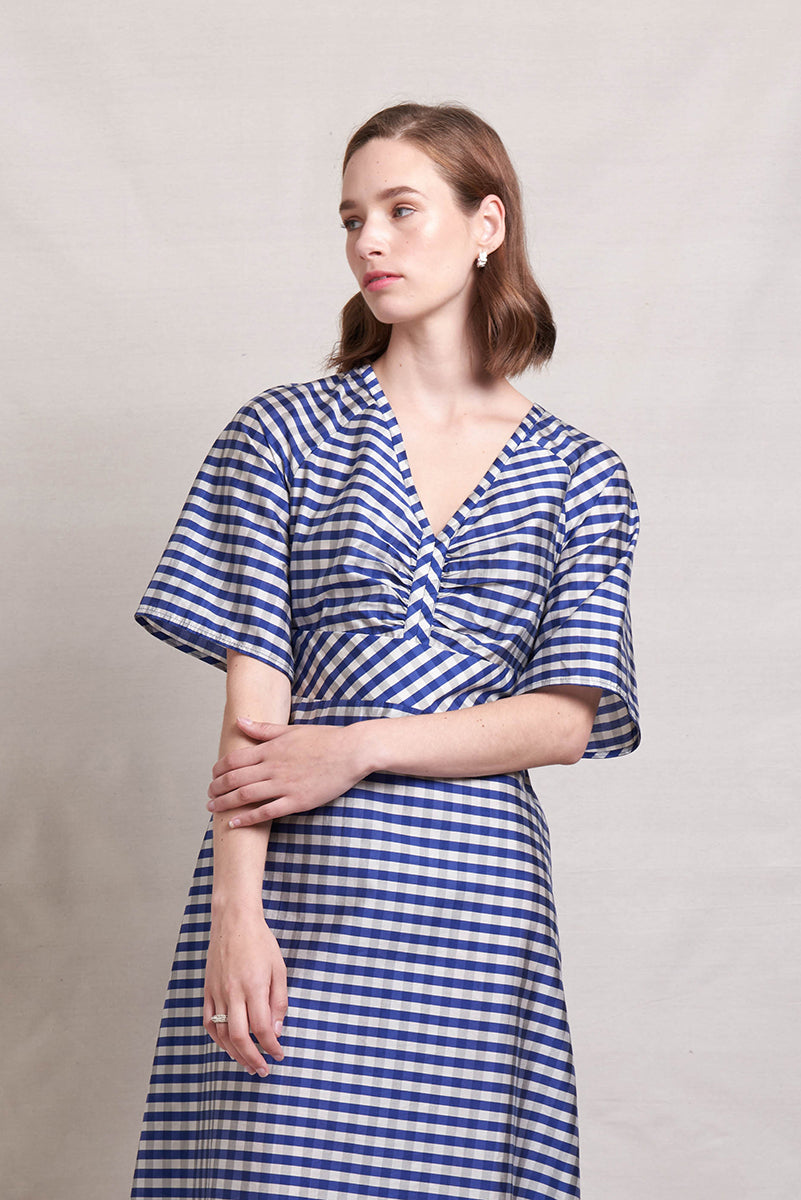 Neris Absolute Pitch Dress - Mazarine Check