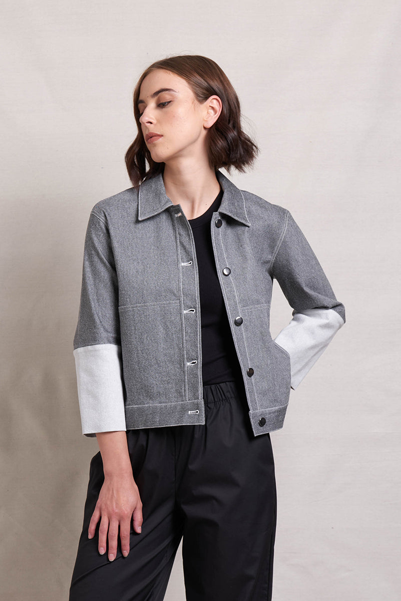 Neris Flip Side Jacket - Chalk