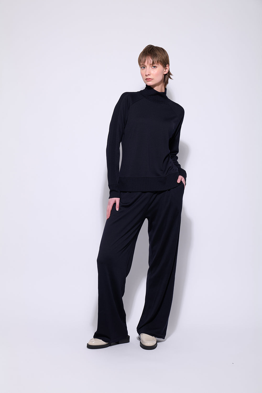 Neris Lounge Upgrade Pant - Blue Moon
