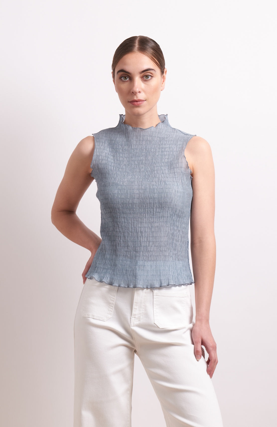 Neris The Crush Shell Top - Illusion