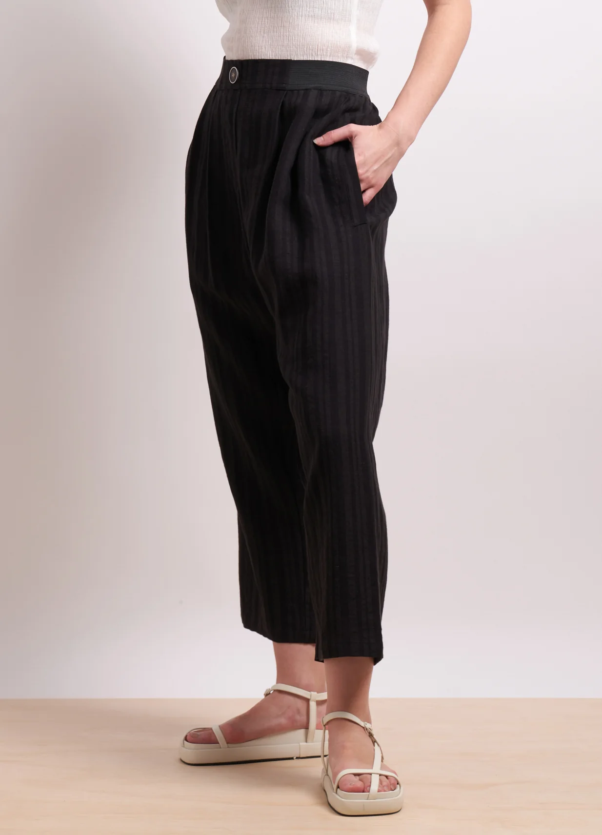 Neris My Space Pant - Onyx Stripe