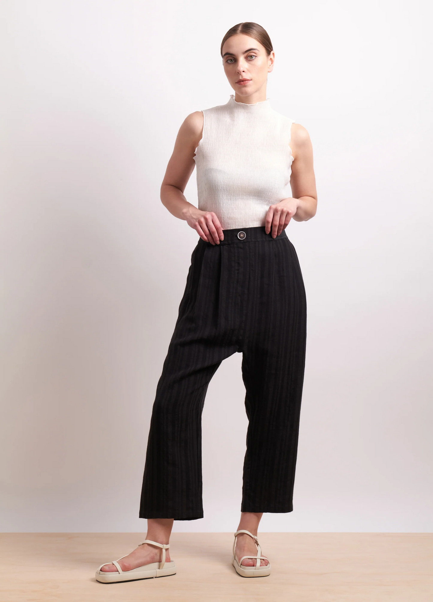 Neris My Space Pant - Onyx Stripe