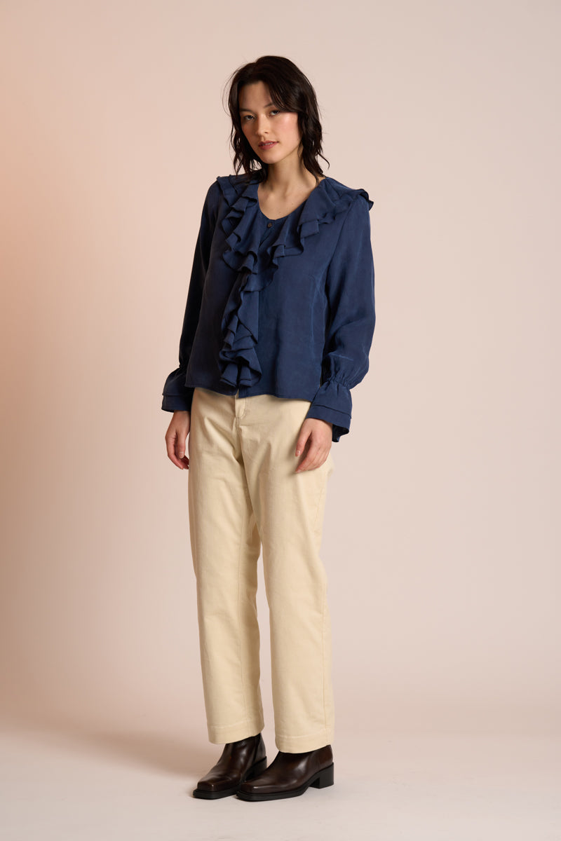 Neris Wale Rider Pant - Ecru