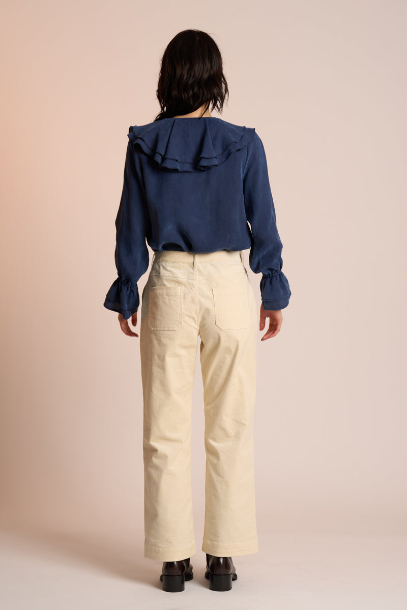 Neris Wale Rider Pant - Ecru