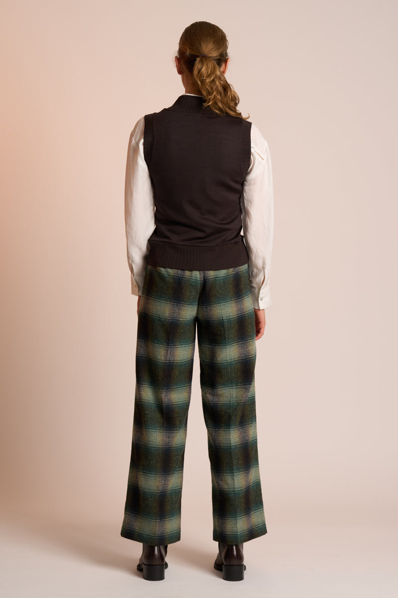 Neris Saxon Pant - River Check