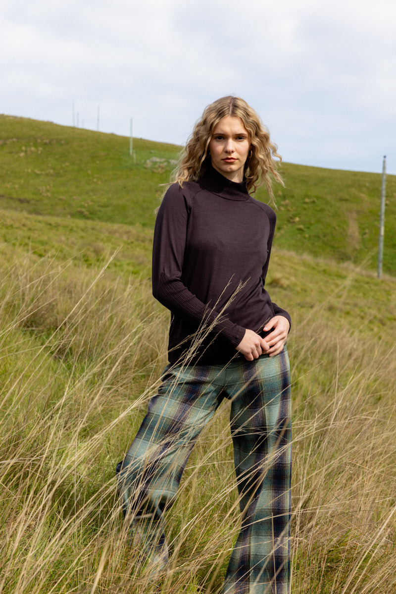Neris Saxon Pant - River Check
