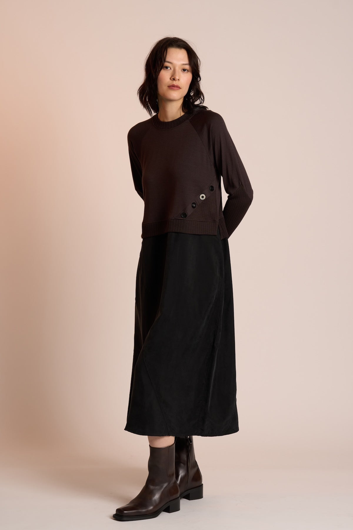 Neris Divine Angles Dress - Bitter Sweet