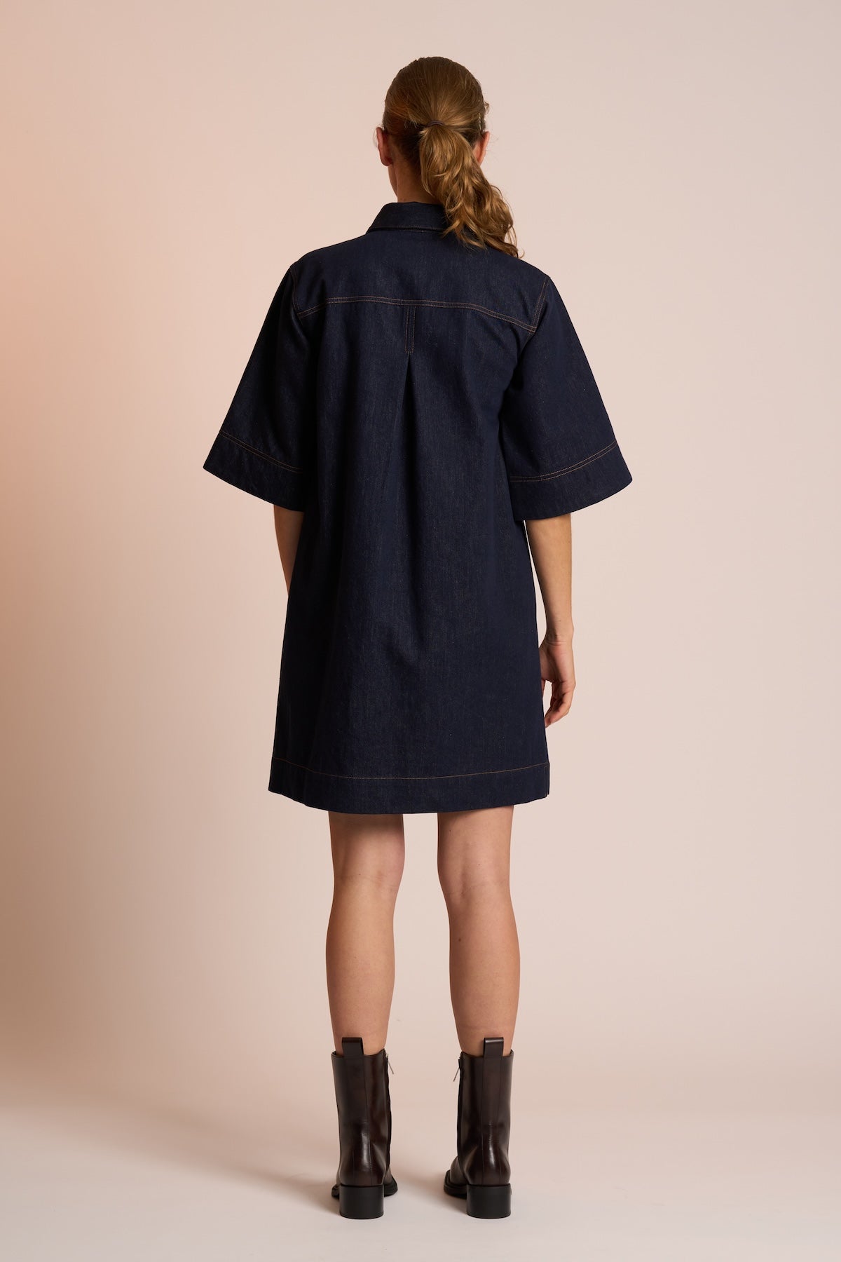 Neris Ora Dress - Indigo
