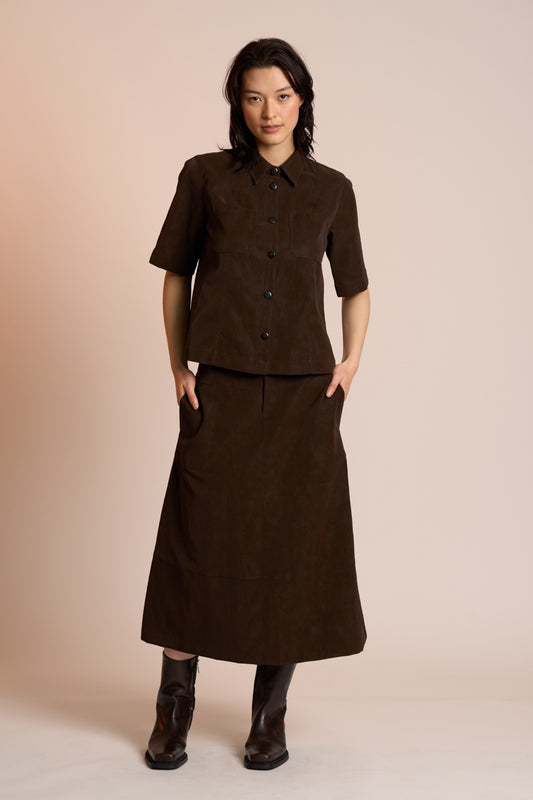 Neris Dylan Skirt - Carob