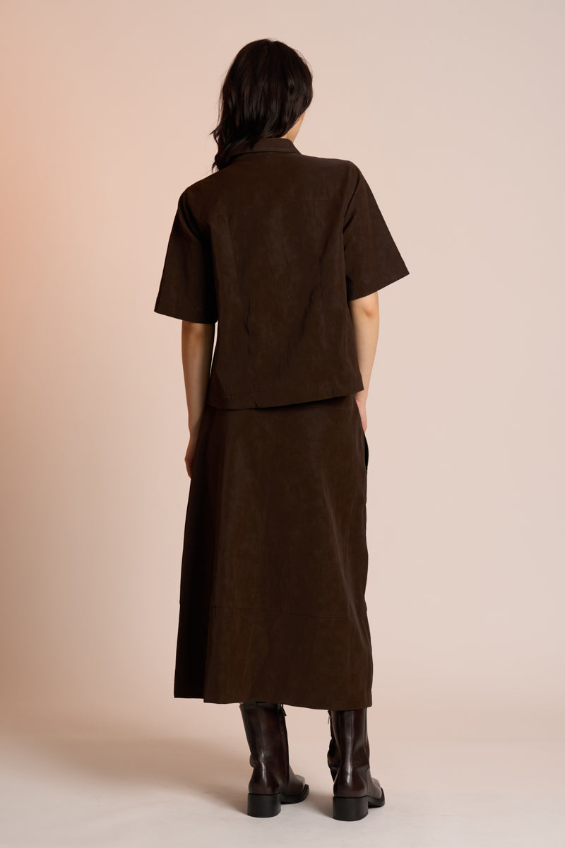 Neris Dylan Skirt - Carob