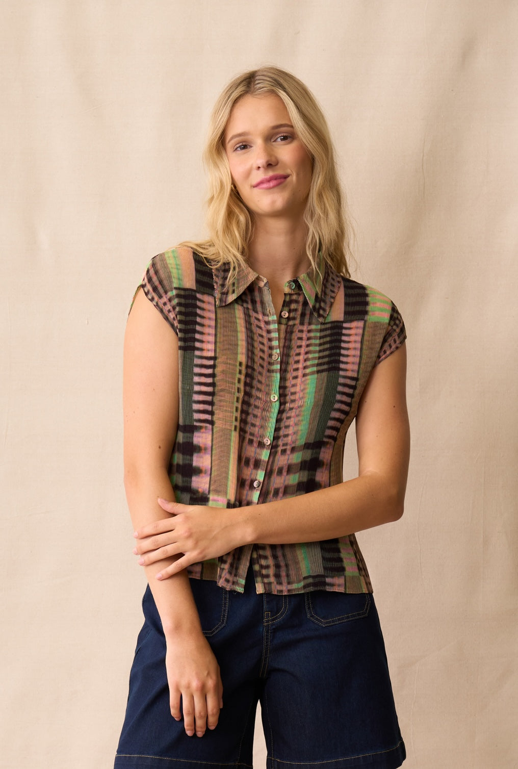 Neris Kali Shirt - Kaleidoscope