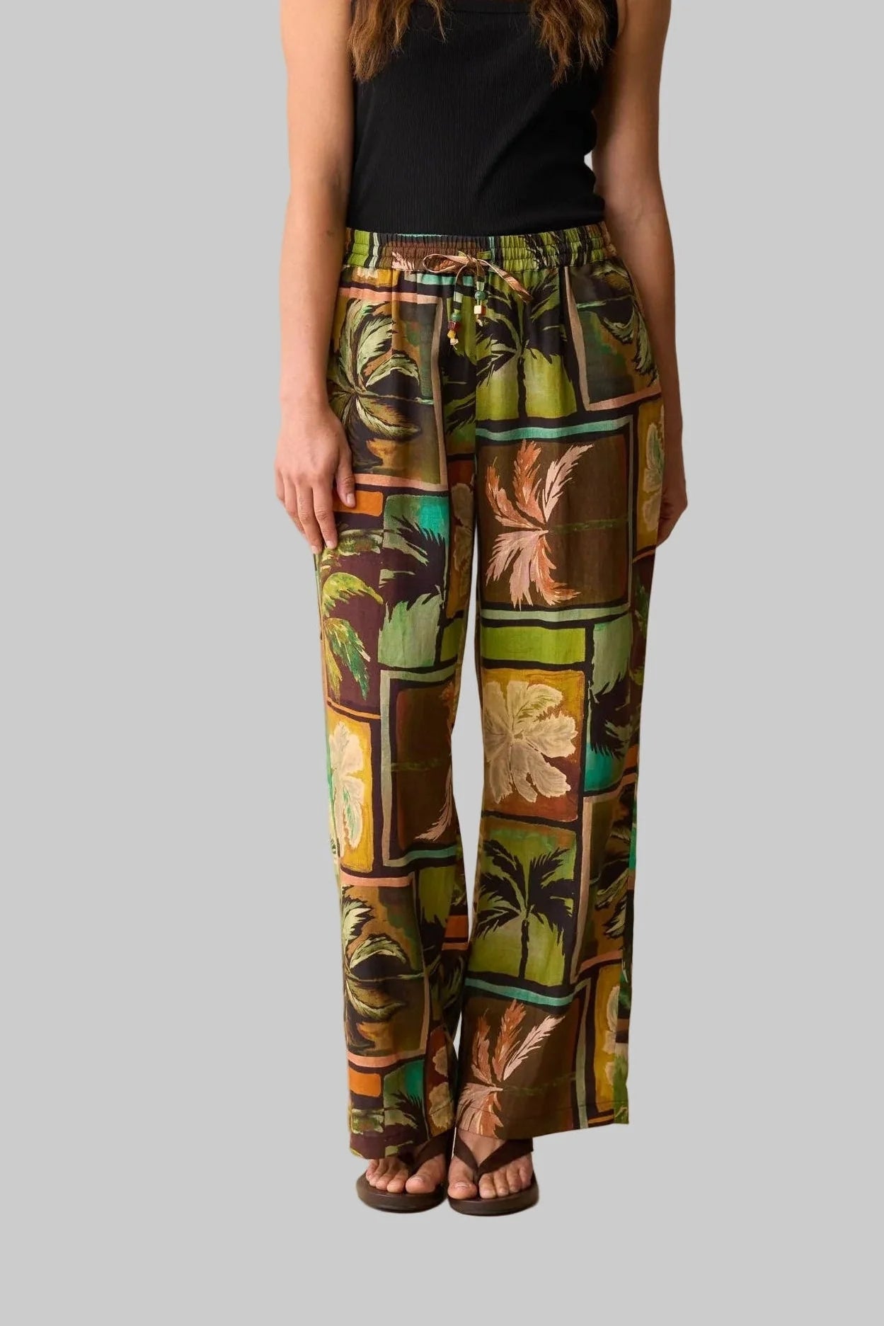 Neris Ramona Pant - Sunset Palms