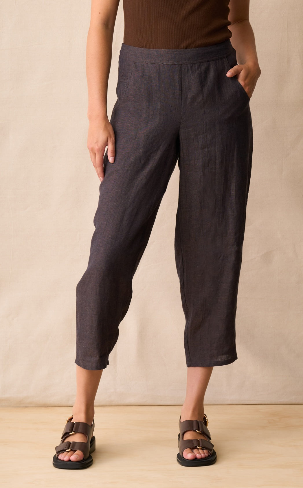 Neris Parker Pant - Hazel