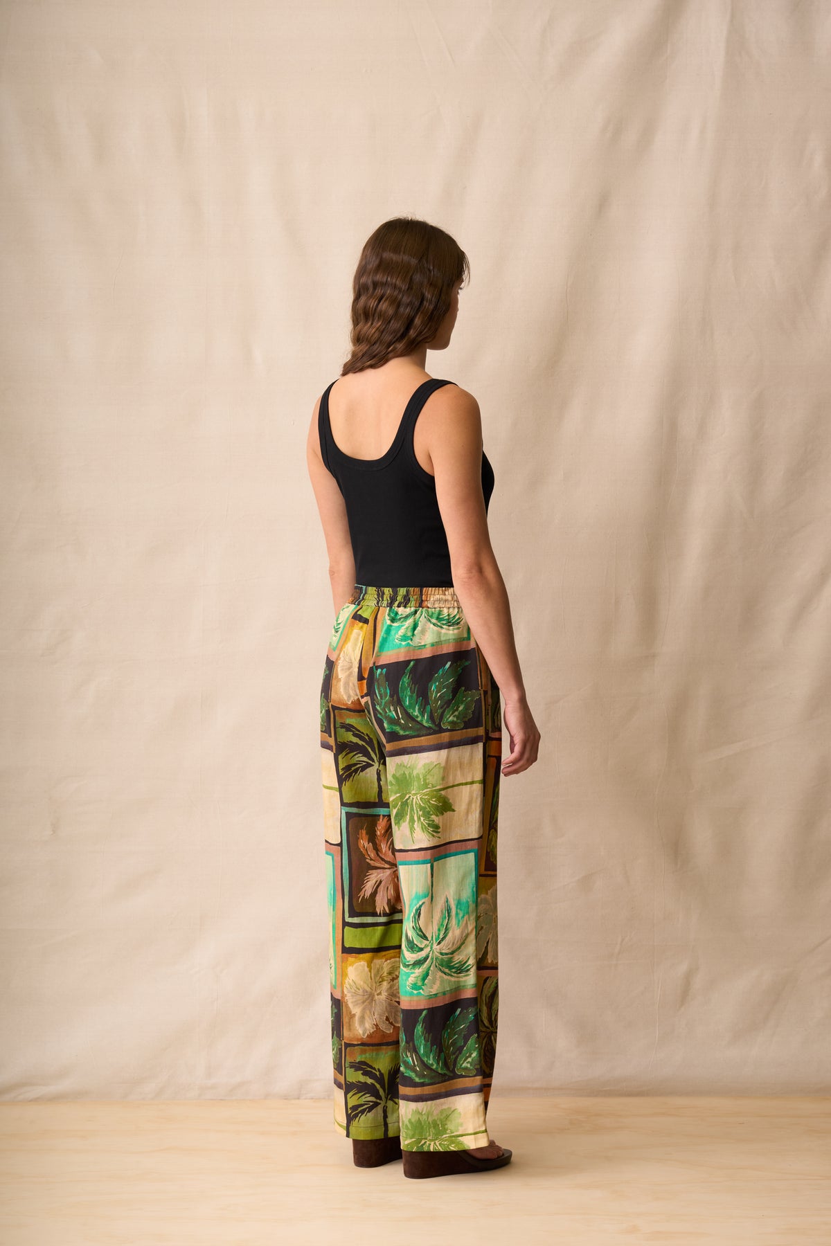 Neris Ramona Pant - Sunset Palms