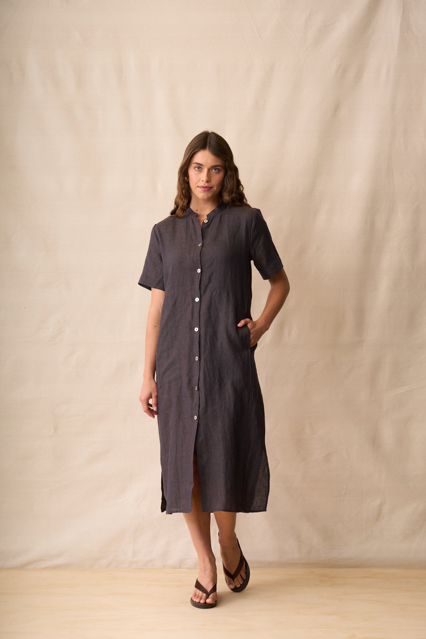 Neris Shiloh Dress - Hazel