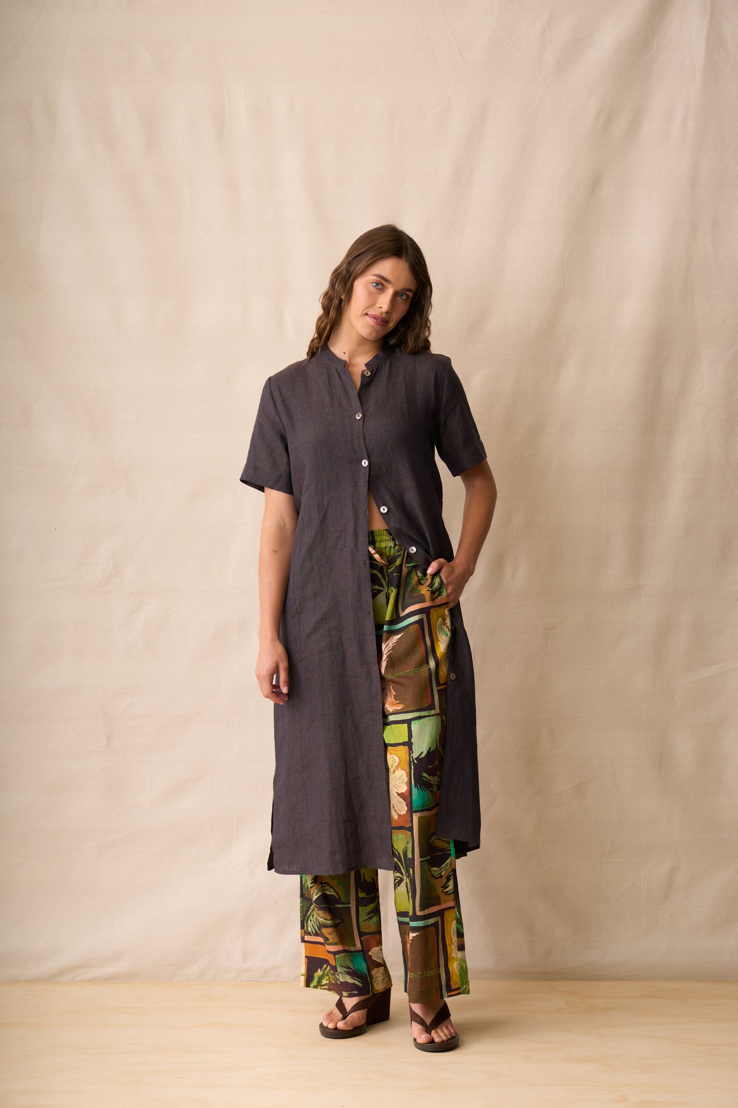 Neris Shiloh Dress - Hazel