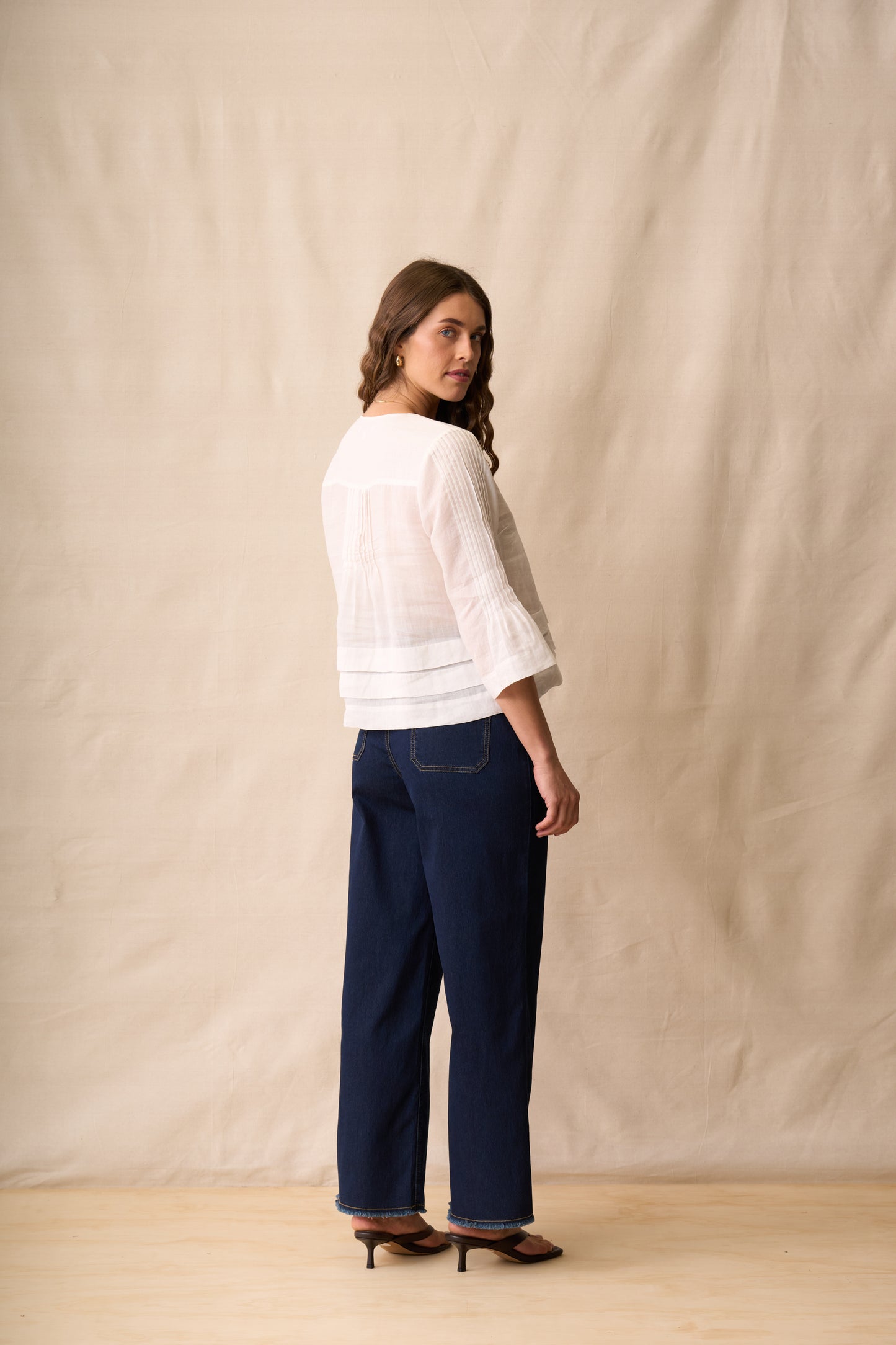 Neris Rumi Blouse - White