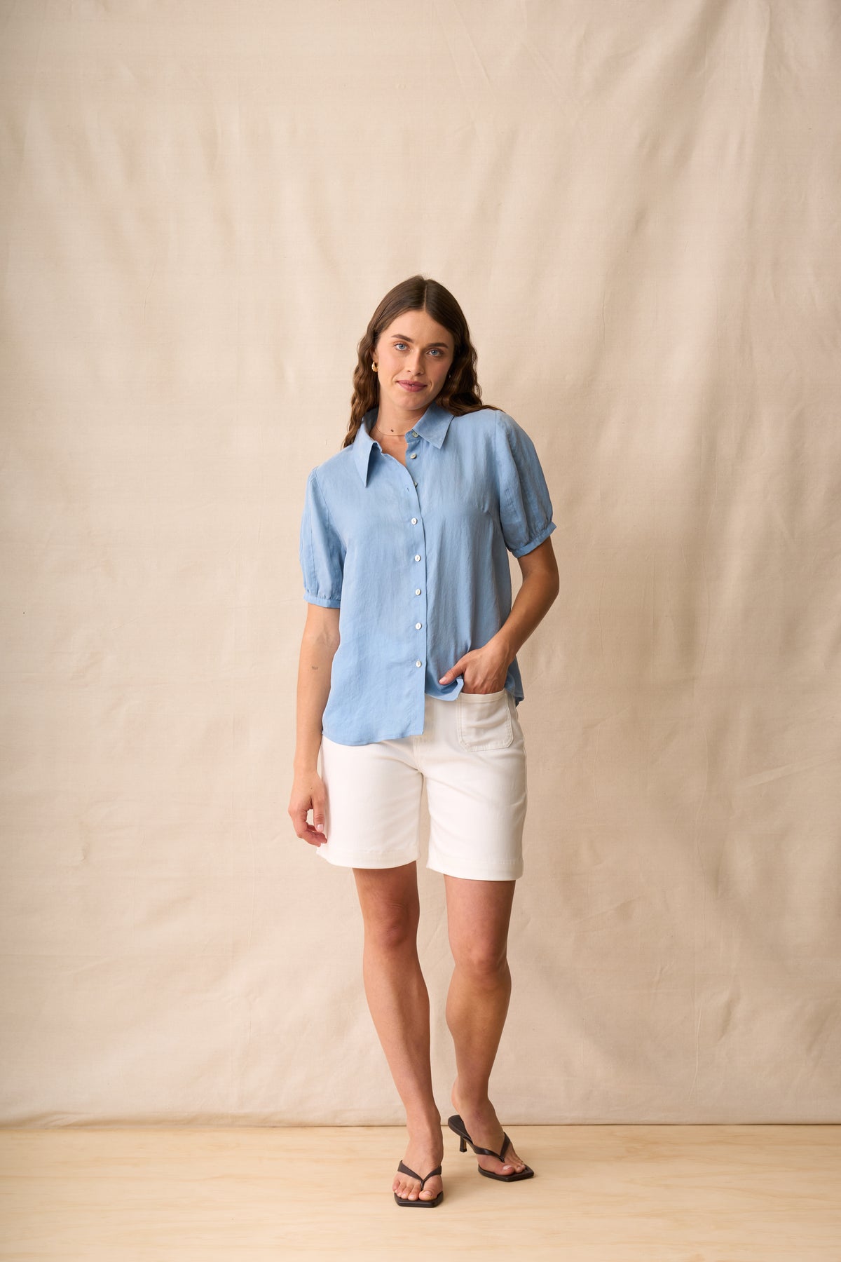 Neris Piper Shirt - Ashley