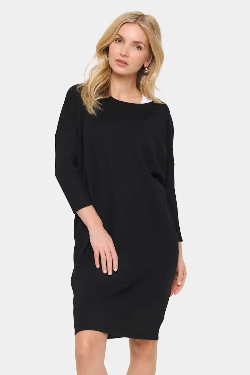 Saint Tropez Mila Roundneck Dress - Black