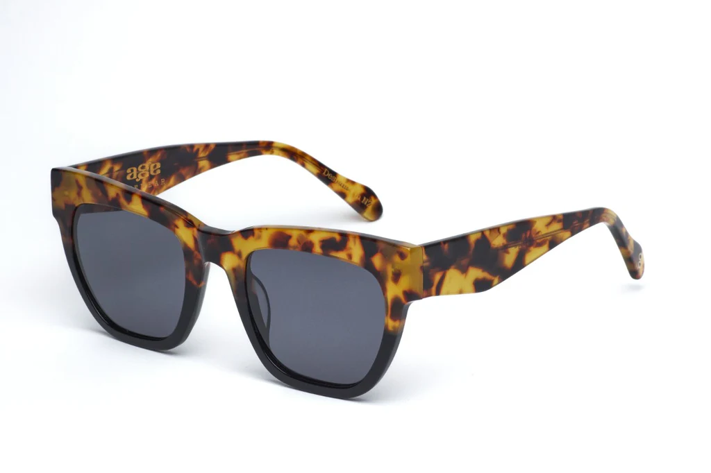 AGE Savage Sunglasses - Tort to Black