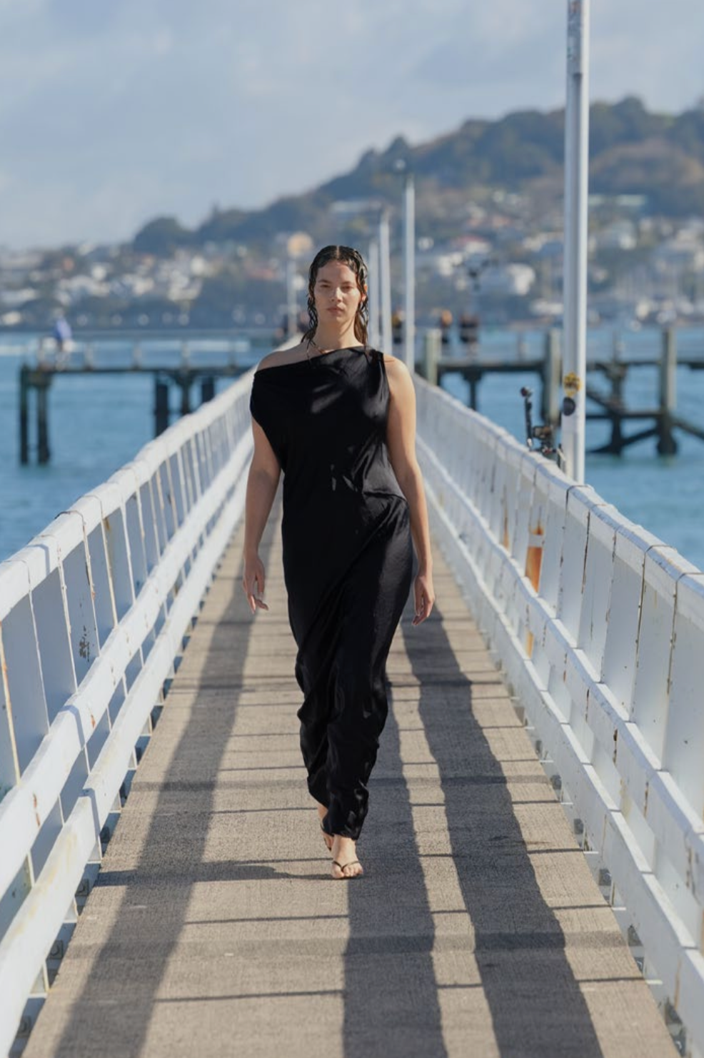 Zambesi Aphrodite Dress - Onyx Sheen