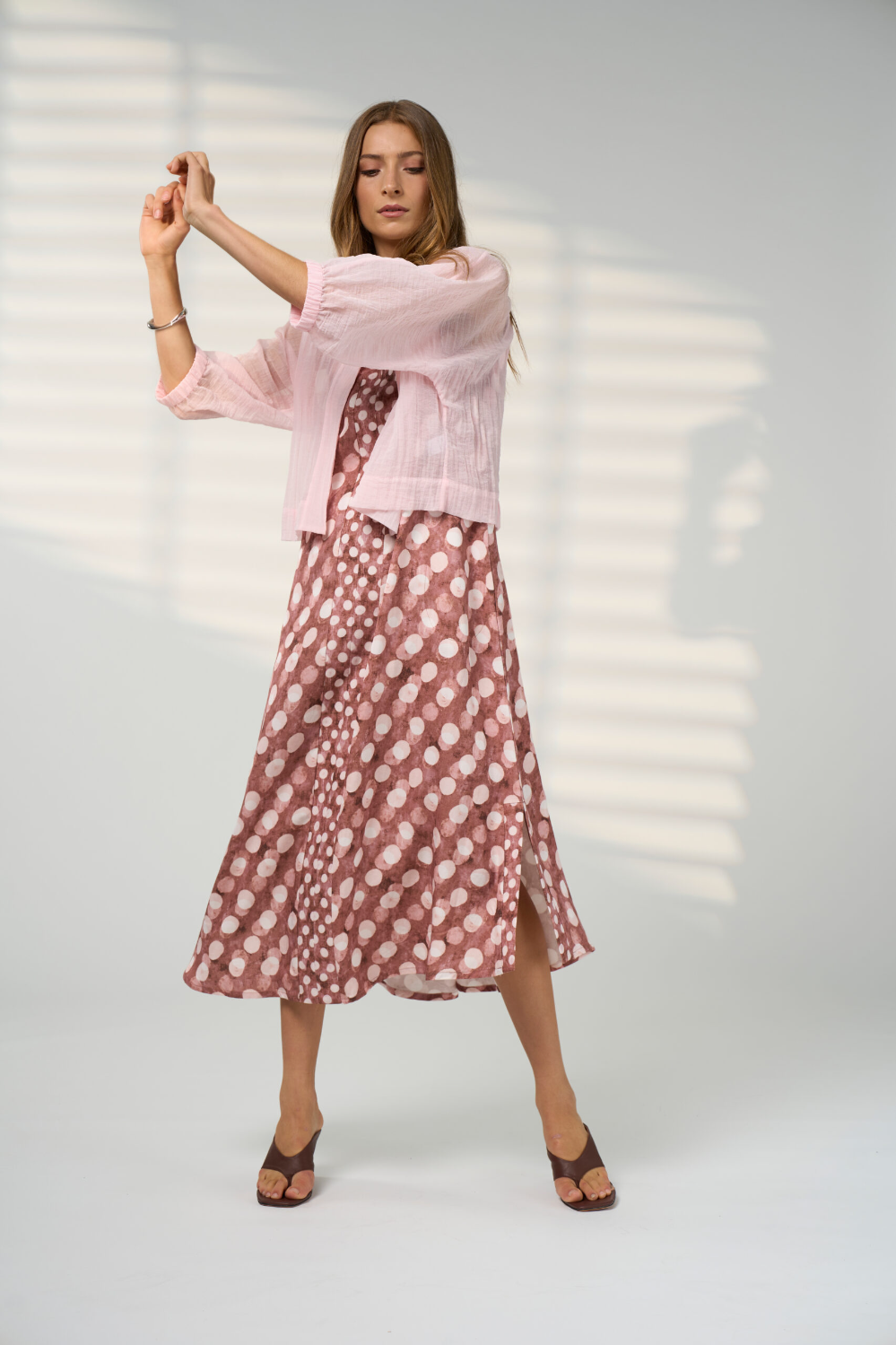 Madly Sweetly Frame Jacket - Blush
