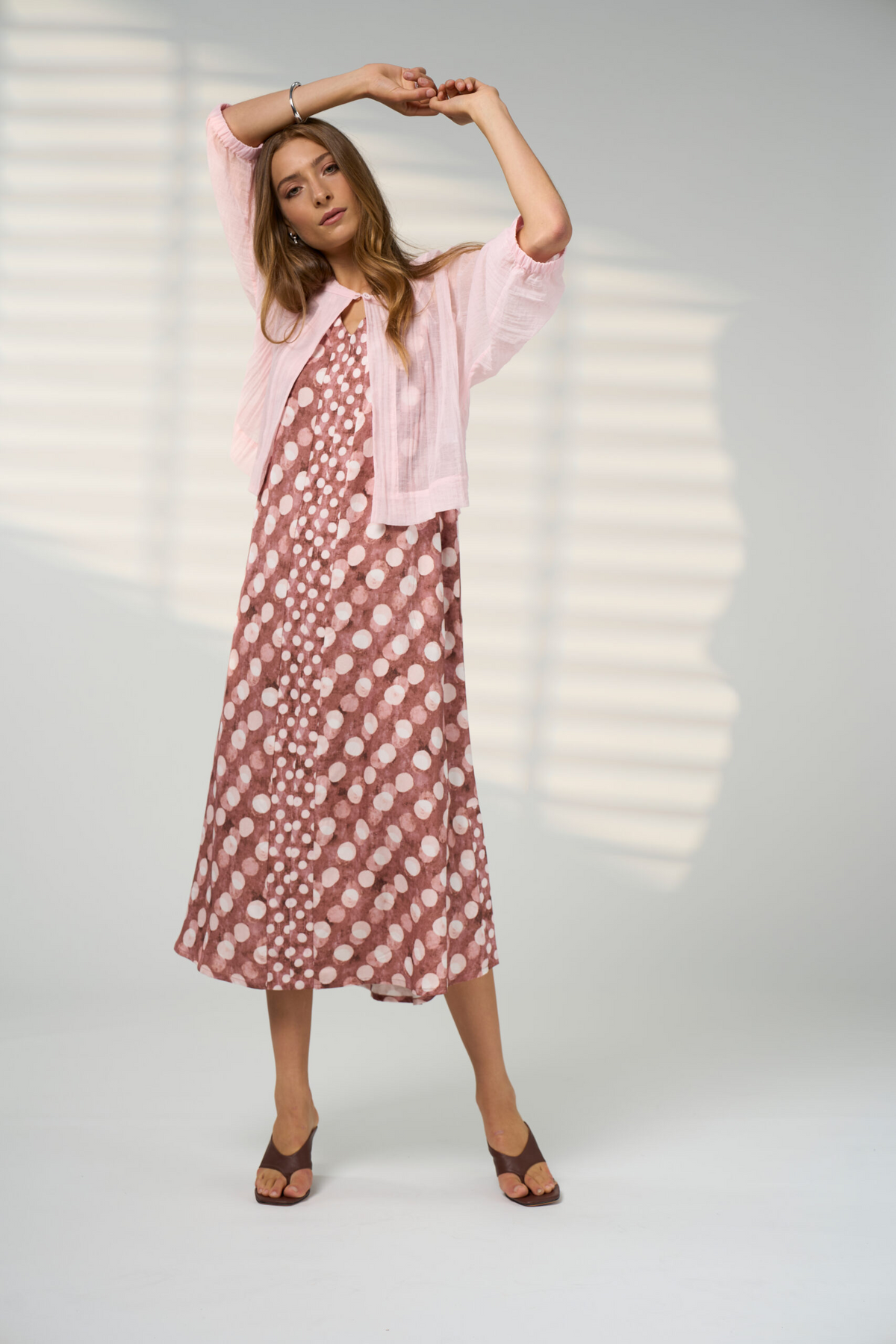 Madly Sweetly Frame Jacket - Blush