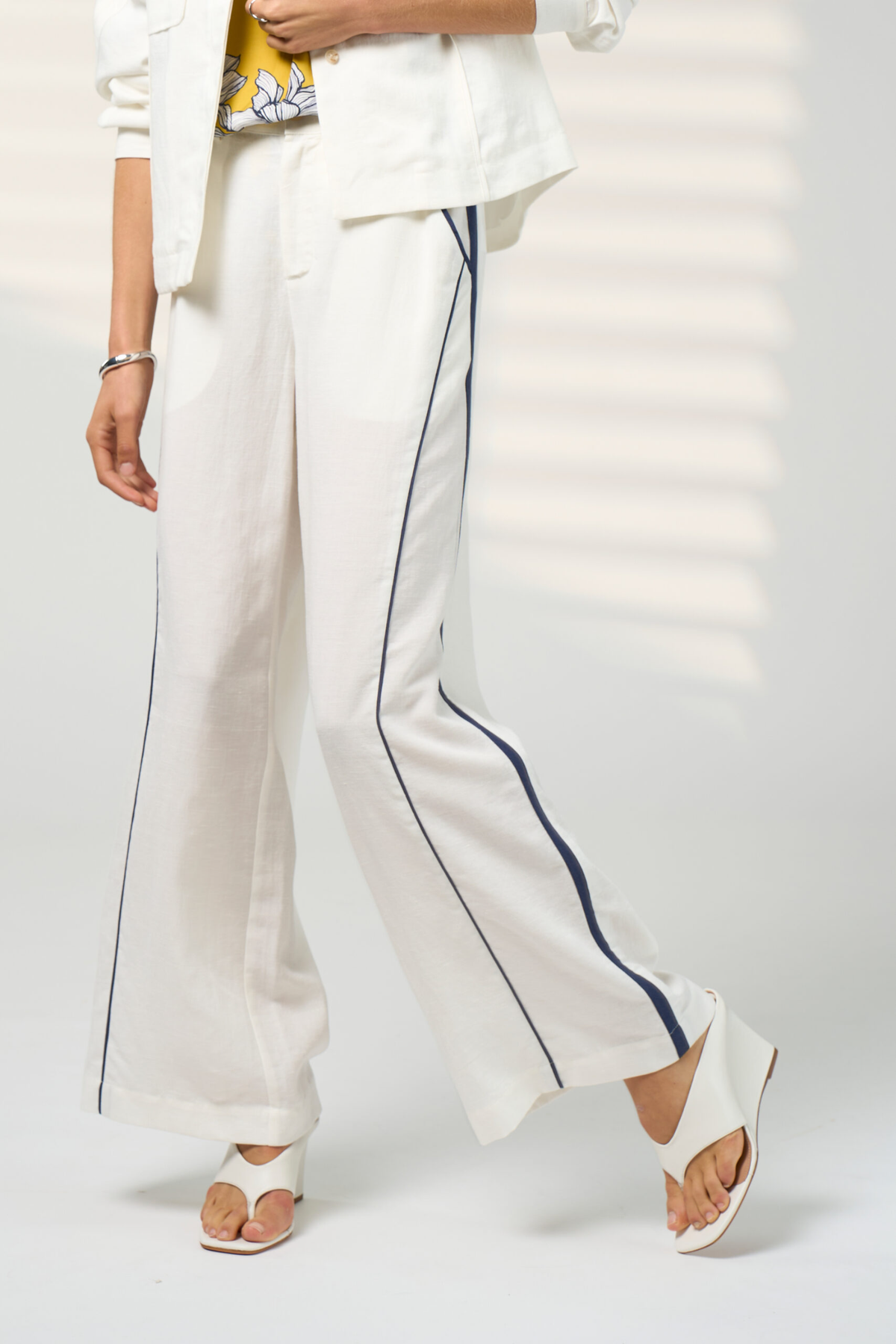 Madly Sweetly Duality Pant - Silk White