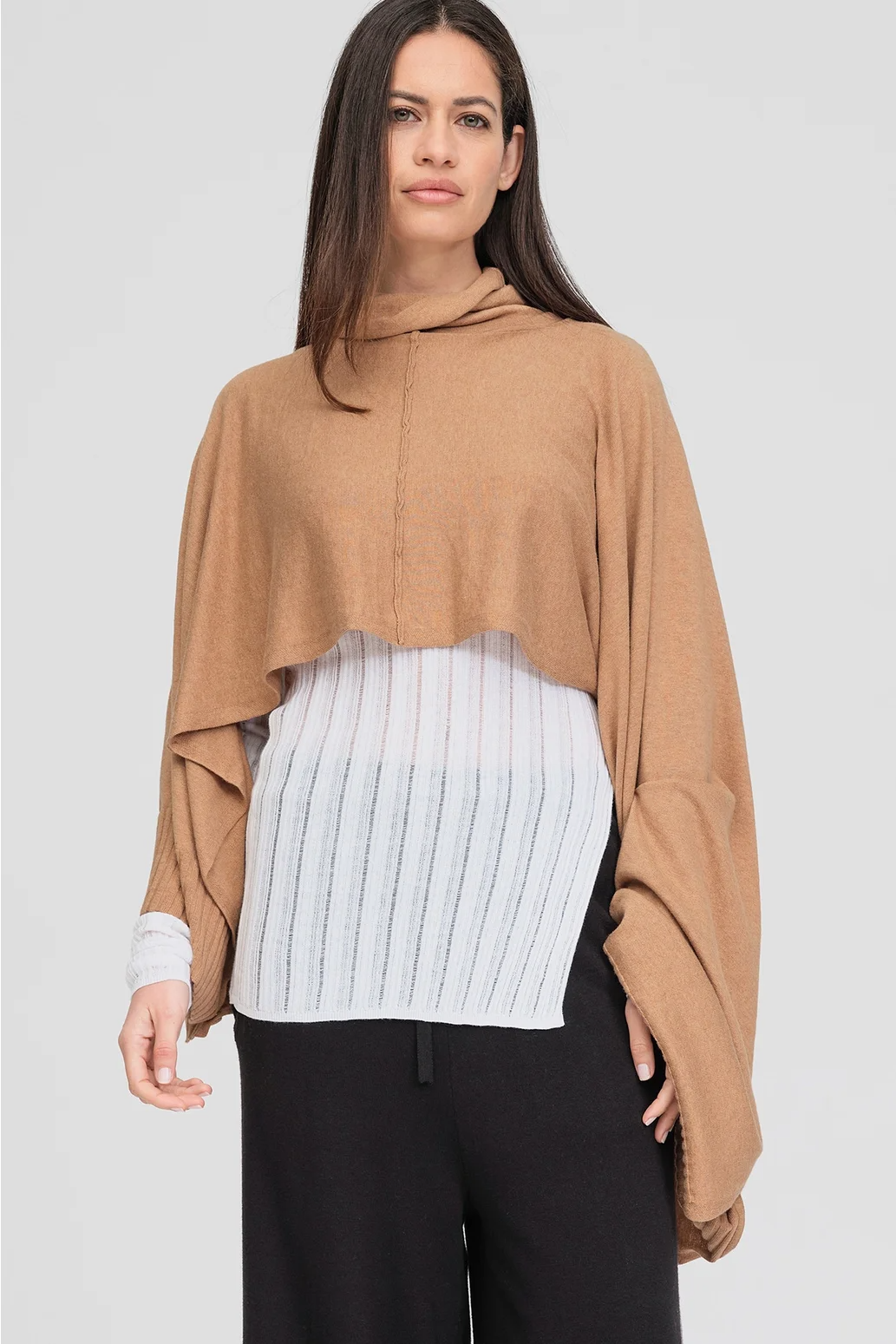 Taylor Sided Scarf - Toffee