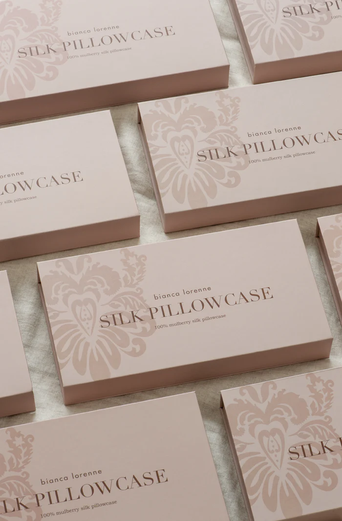 Bianca Lorenne Silk Pillowcase (5 colours available)