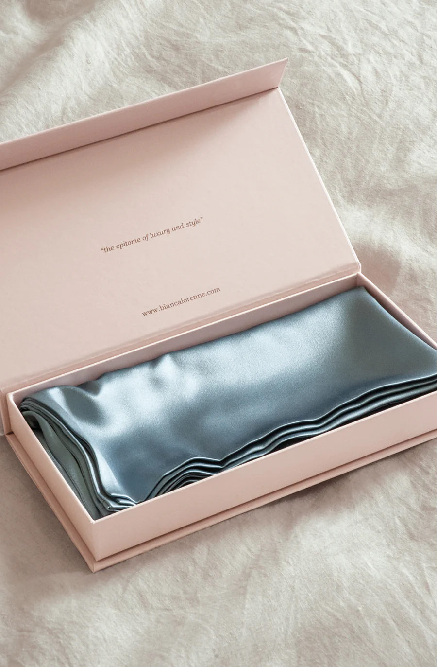 Bianca Lorenne Silk Pillowcase (5 colours available)