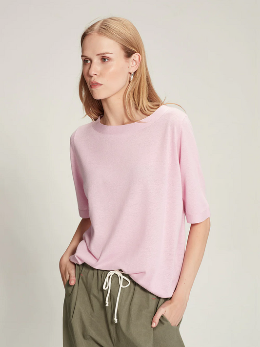 Sills Alvaro Knit Tee - Wild Rose