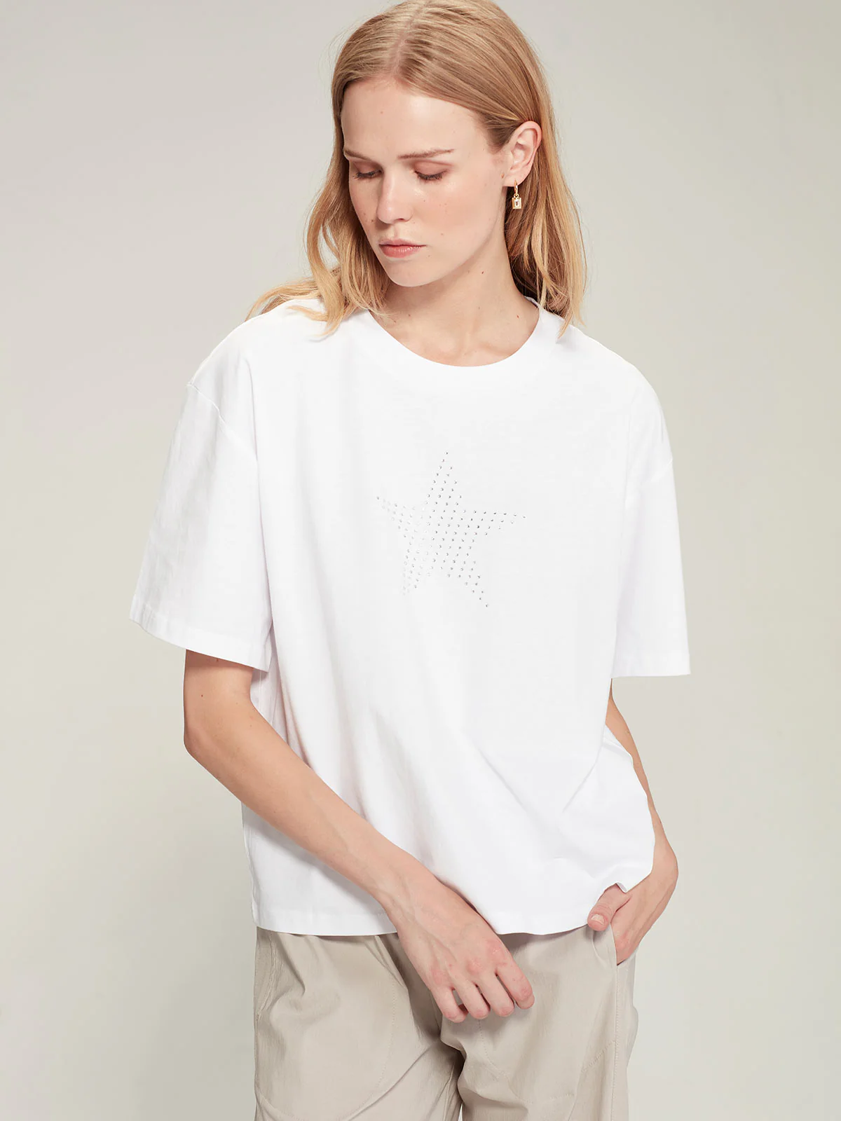 Sills Fernanda Star Tee - White