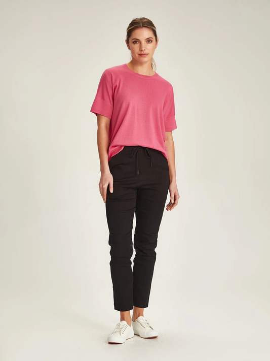 Sills Skara Merino Tee - Berry Pink